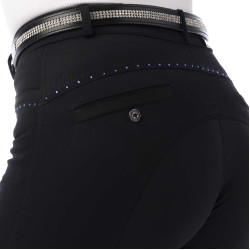 Pantaloni Equithème Safir Nero / blu