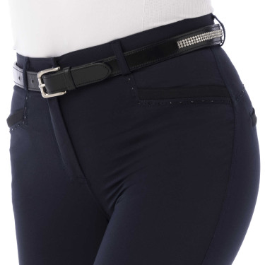 Pantaloni Equithème Safir Blu navy / nero Pantaloni Equithème Safir Blu navy / nero
