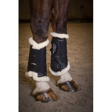 Stinchiere chiuse Norton XTR in montone sintetico Nero Stinchiere chiuse Norton XTR in montone sintetico Nero