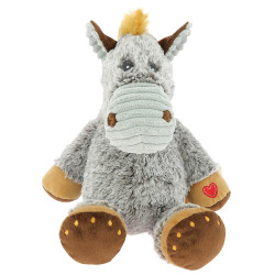 Peluche Equi-Kids Asino Grigio melange