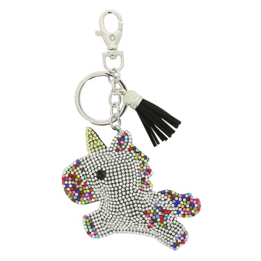 Portachiavi Equi-Kids Baby unicorno Arcobaleno Multicolore