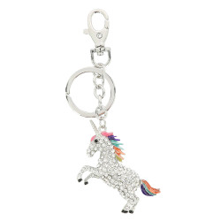 Portachiavi Equi-Kids Unicorno Argento Portachiavi Equi-Kids Unicorno Argento