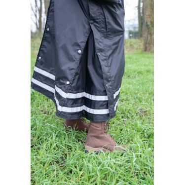 Impermeabile Equithème RiderCoat Nero