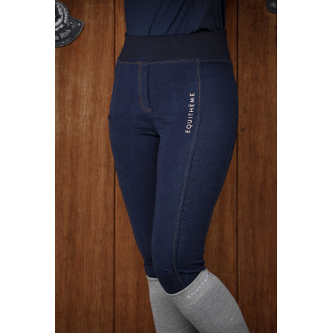 Pull-on Equithème Lola bambino Blu navy Pull-on Equithème Lola bambino Blu navy