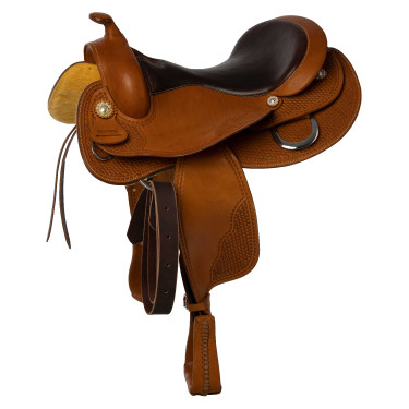 Sella Westride by Franck Perret Aurora Nocciola Marrone