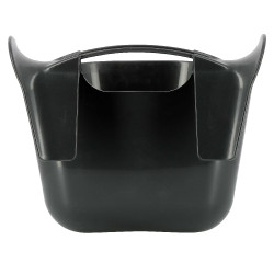 Mangiatoia portatile con ganci Hippo-Tonic Nero