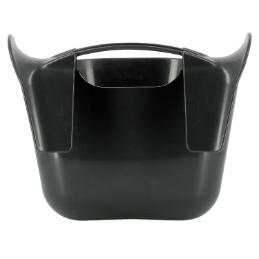 Mangiatoia portatile con ganci Hippo-Tonic Nero
