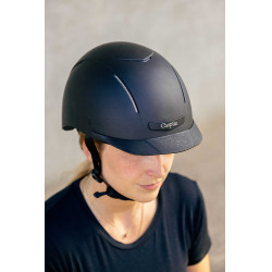 Casco Choplin Plume Nero opaco
