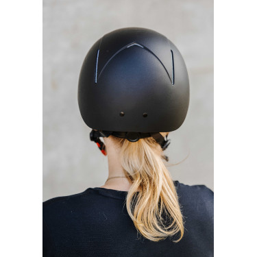 Casco Choplin Plume Nero opaco
