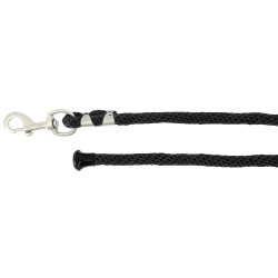 Lunga di attacco Equithème Soft Satinato Nero