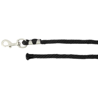 Lunga di attacco Equithème Soft Satinato Nero
