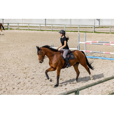 Maglietta Pro Series Vibration a maniche corte Nero