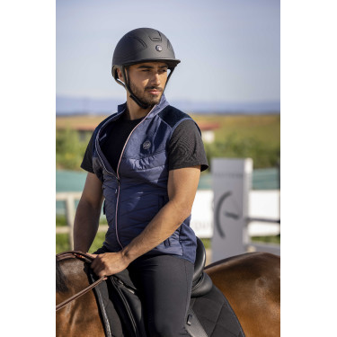 Gilet senza maniche Equithème Jules Blu navy