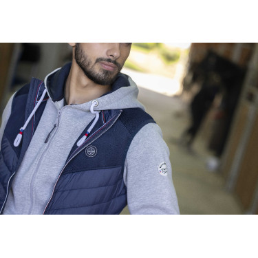 Gilet senza maniche Equithème Jules Blu navy