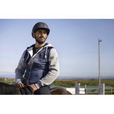 Gilet senza maniche Equithème Jules Blu navy
