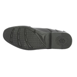 Stivali Equithème Zurich con zip e lacci Nero