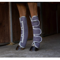 Ghette da trasporto Equithème Tyrex 1200D riciclate Talpa Marrone