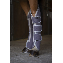 Ghette da trasporto Equithème Tyrex 1200D riciclate Talpa Marrone