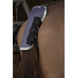 Proteggi-coda Equithème Tyrex 1200D riciclato Talpa Marrone