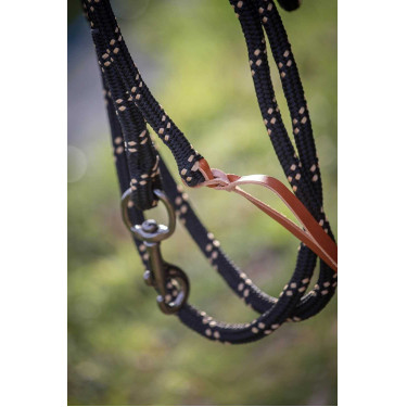 Longe Penelope Etologica Nero / caramello