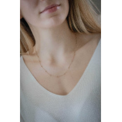 Collana Pénélope Eugénie Dorato Oro Collana Pénélope Eugénie Dorato Oro