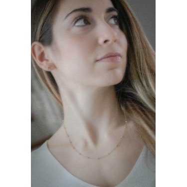 Collana Pénélope Eugénie Dorato Oro Collana Pénélope Eugénie Dorato Oro