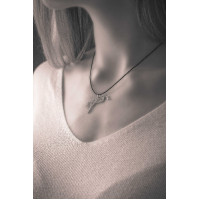 Collana Pénélope equestre Argento