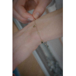 Bracciale Pénélope Eugénie dorato Dorato Oro