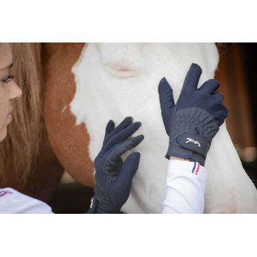 Guanti Pénélope Competizione Blu navy