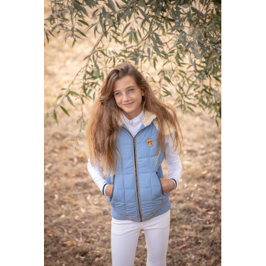 Gilet senza maniche Pénélope Roger Blu artico