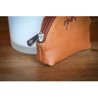 Portamonete Pénélope Cognac Marrone