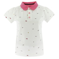 Polo Equi-Kids Love Bianco
