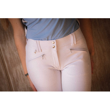 Pantaloni Pénélope Rocky Bianco