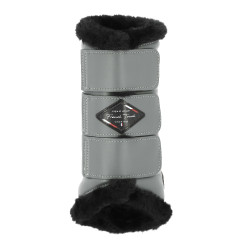 Stinchiere chiuse Equithème French Touch Grigio