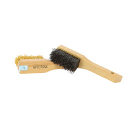 Spazzola per zoccoli / nettapiedi Hippotonic Caramello Marrone