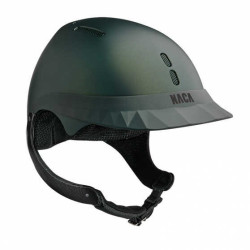 Casco da equitazione Naca Gravity XP Verde opaco Casco da equitazione Naca Gravity XP Verde opaco