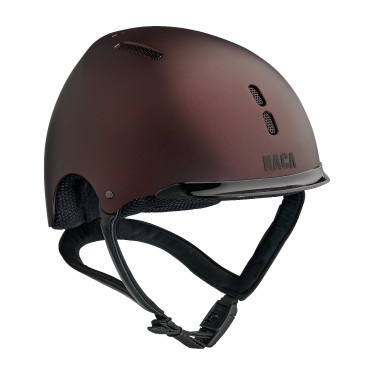 Casco da equitazione NACA Gravity S Prugna opaca Viola