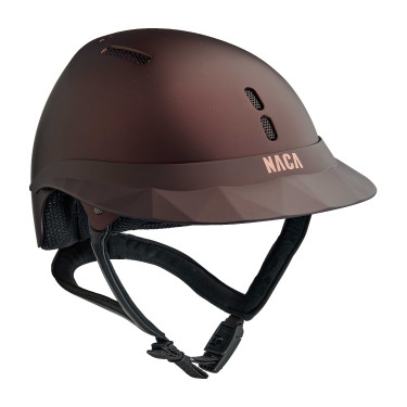Casco da equitazione NACA Gravity S Prugna opaca Viola