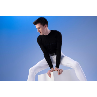 Maglietta Pro Series Canter a maniche lunghe Nero Maglietta Pro Series Canter a maniche lunghe Nero