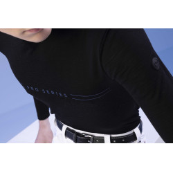 Maglietta Pro Series Canter a maniche lunghe Nero Maglietta Pro Series Canter a maniche lunghe Nero