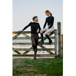 Maglietta Pro Series Canter a maniche lunghe Nero Maglietta Pro Series Canter a maniche lunghe Nero