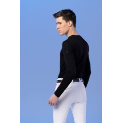 Maglietta Pro Series Canter a maniche lunghe Nero Maglietta Pro Series Canter a maniche lunghe Nero