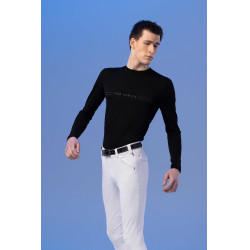 Maglietta Pro Series Canter a maniche lunghe Nero Maglietta Pro Series Canter a maniche lunghe Nero