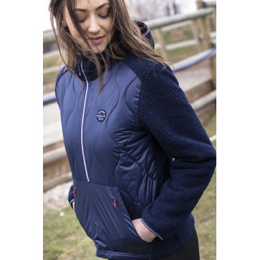 Anorak Equithème Celia Blu navy
