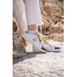 Sneakers Penelope Neptune Bianco / blu navy
