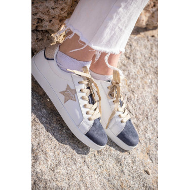 Sneakers Penelope Neptune Bianco / blu navy