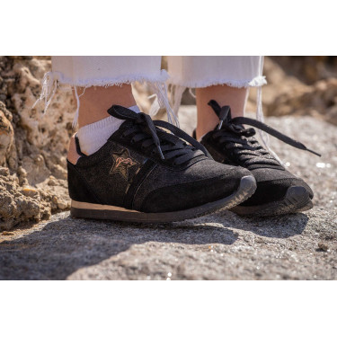 Sneakers Pénélope Saturno Nero / rosso