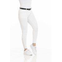 Pantaloni Equithème Claudine con fondello in silicone Bianco Pantaloni Equithème Claudine con fondello in silicone Bianco