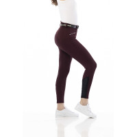 Pantaloni Equithème Claudine con fondello in silicone Bianco