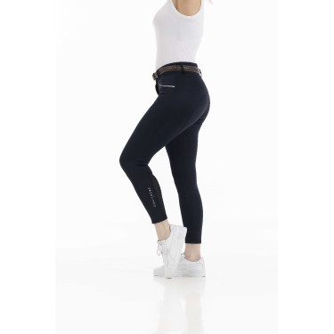 Pantaloni Equithème Claudine con fondello in silicone Blu navy